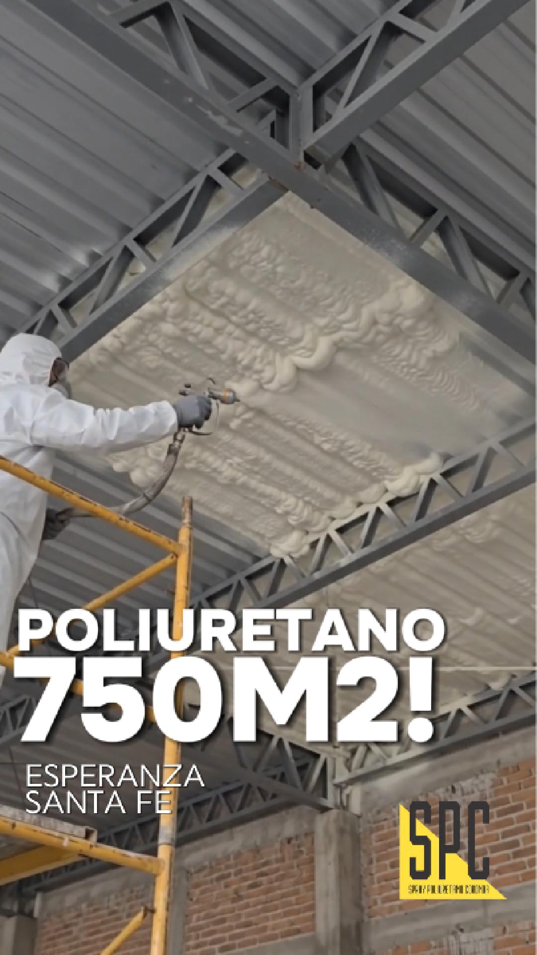Aplicación de poliuretano en nave operativa de VSM Ingeniería